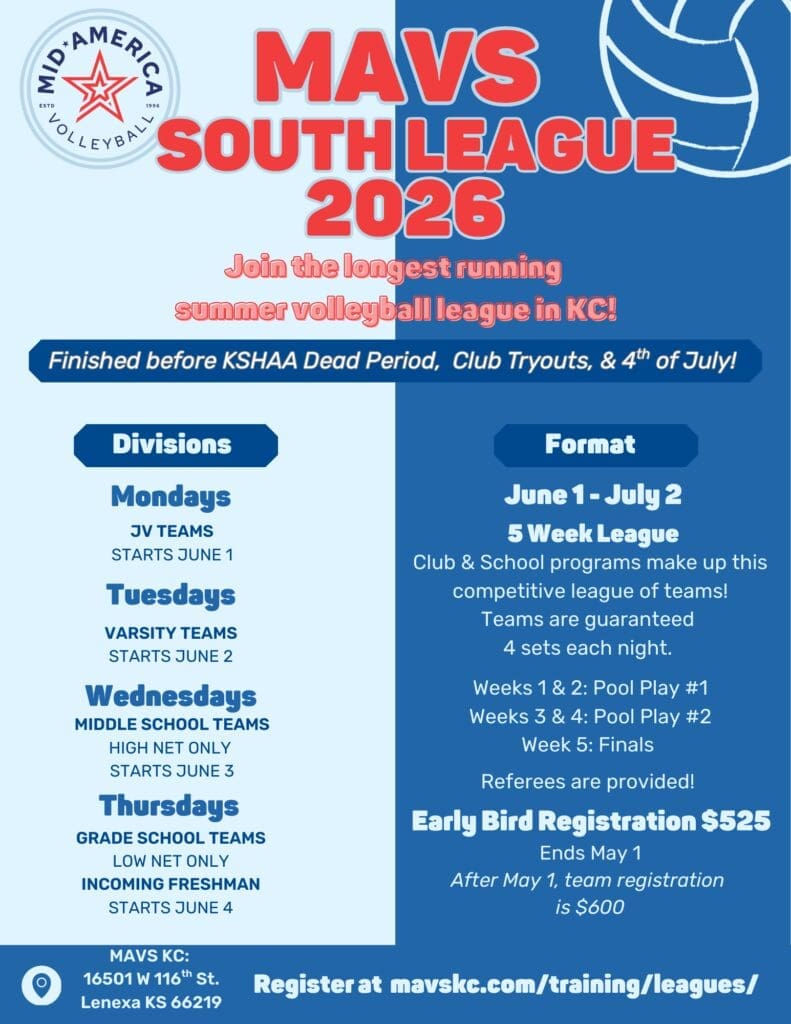 2026 South League Flyer